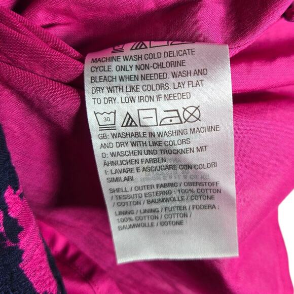 Studio Park x Amy Stran Dress Medium Berry Navy Floral Belted Boho Peasant - Picture 9 of 13